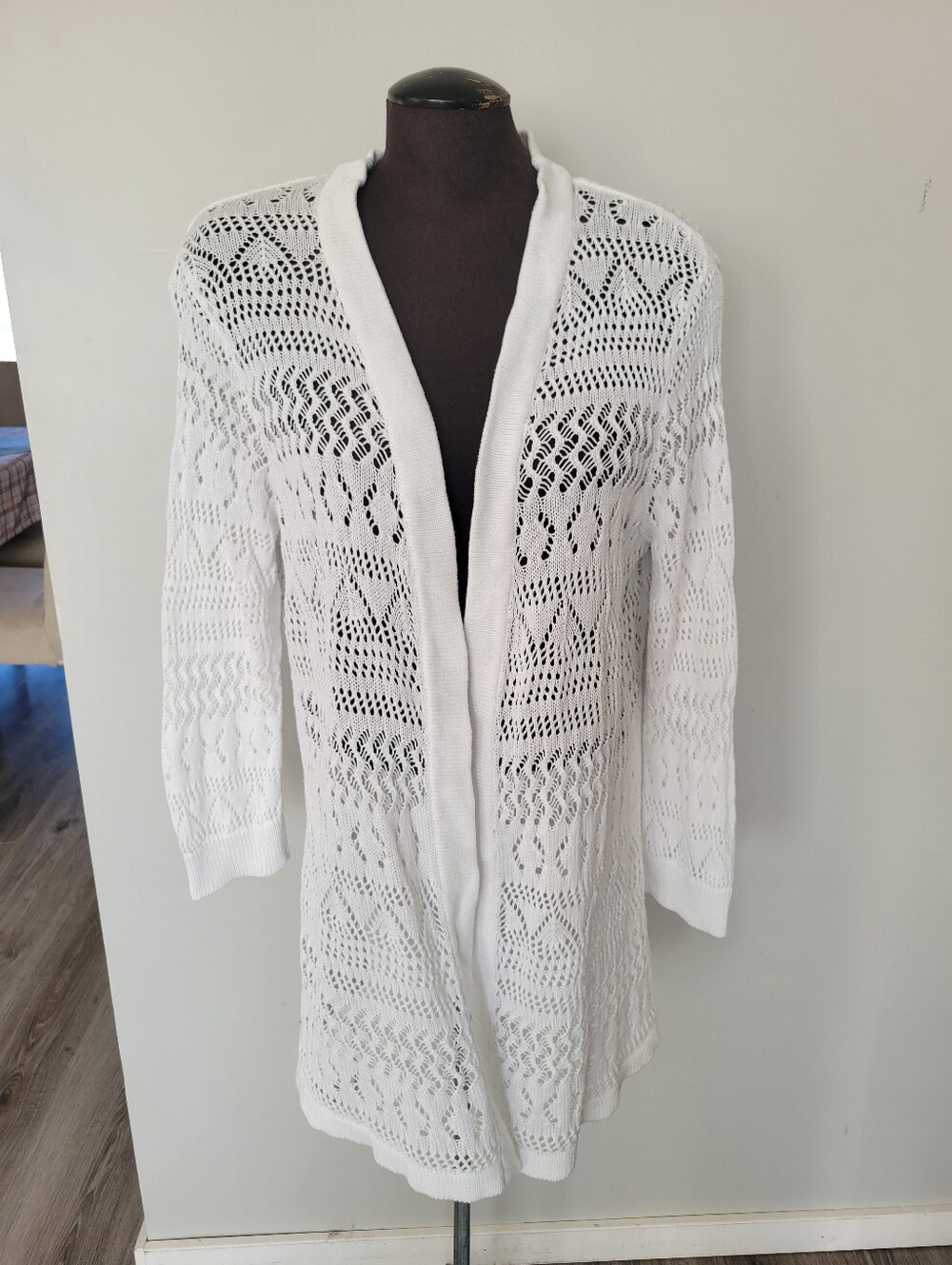 Cotton Crochet Cardigan Size XXL